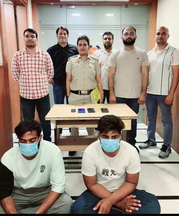 नकली प्रोफाइल के जरिए वीडियो कॉल पर न्यूड वीडियो बनाकर ठगे रुपये, दो गिरफ्तार