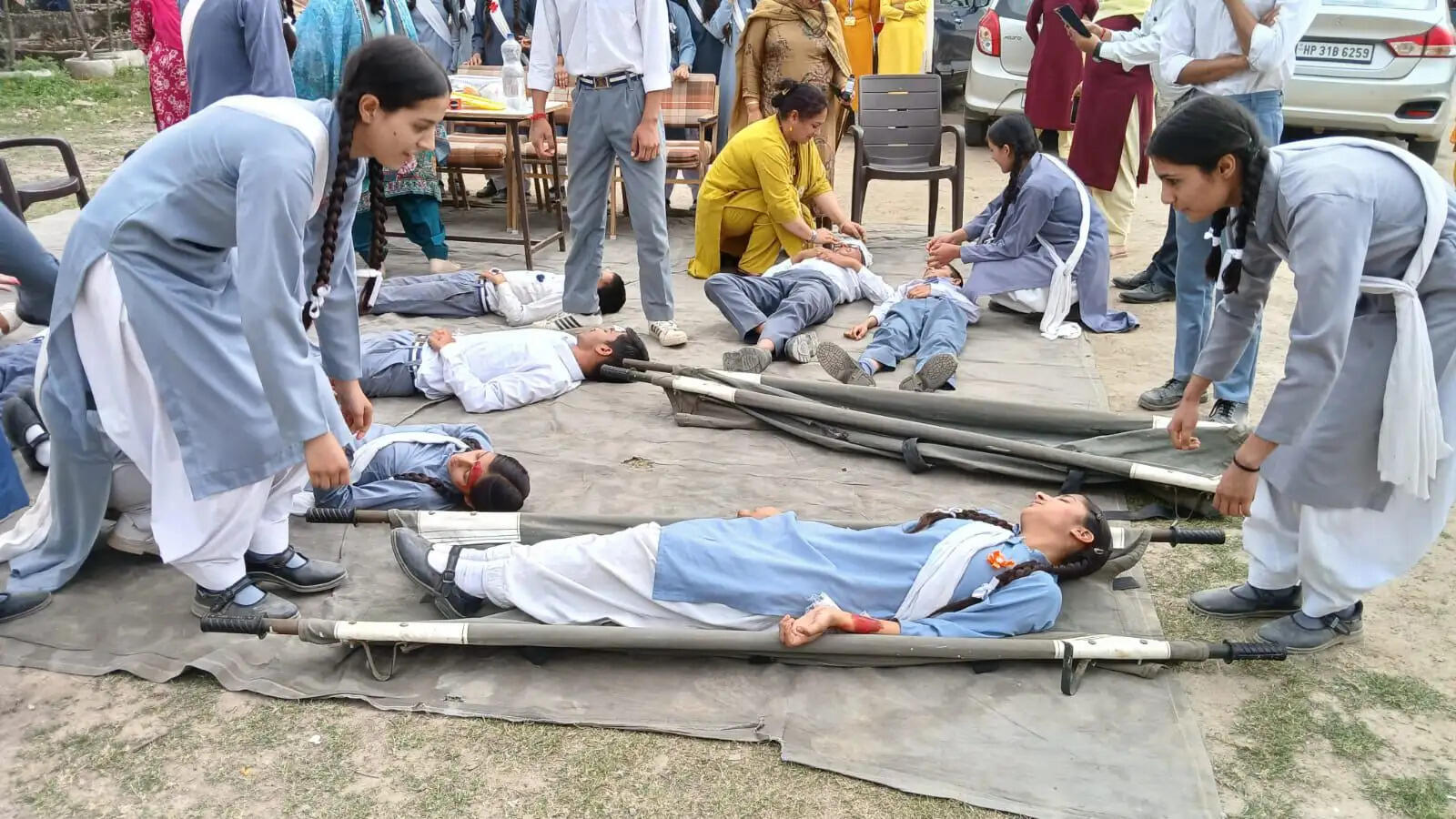 महादेव में आपदा प्रबंधन पर मॉक ड्रिल आयोजित