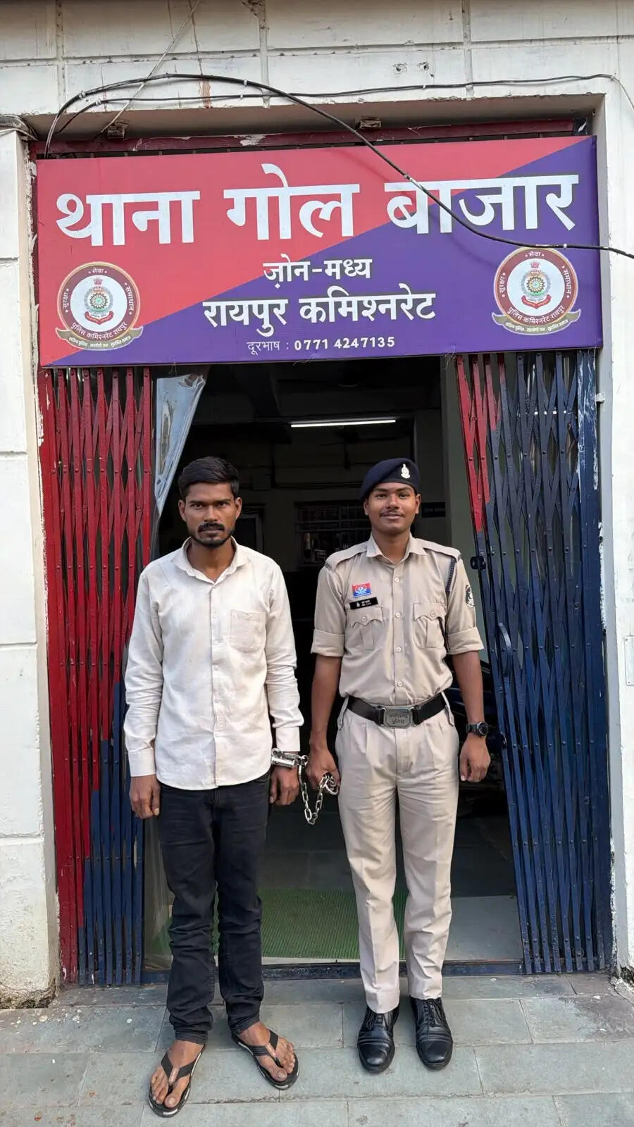 चाकू, गुंडागर्दी और अवैध शराब पर रायपुर पुलिस का शिकंजा, दो दिनों में 10 आरोपितों पर कार्रवाई