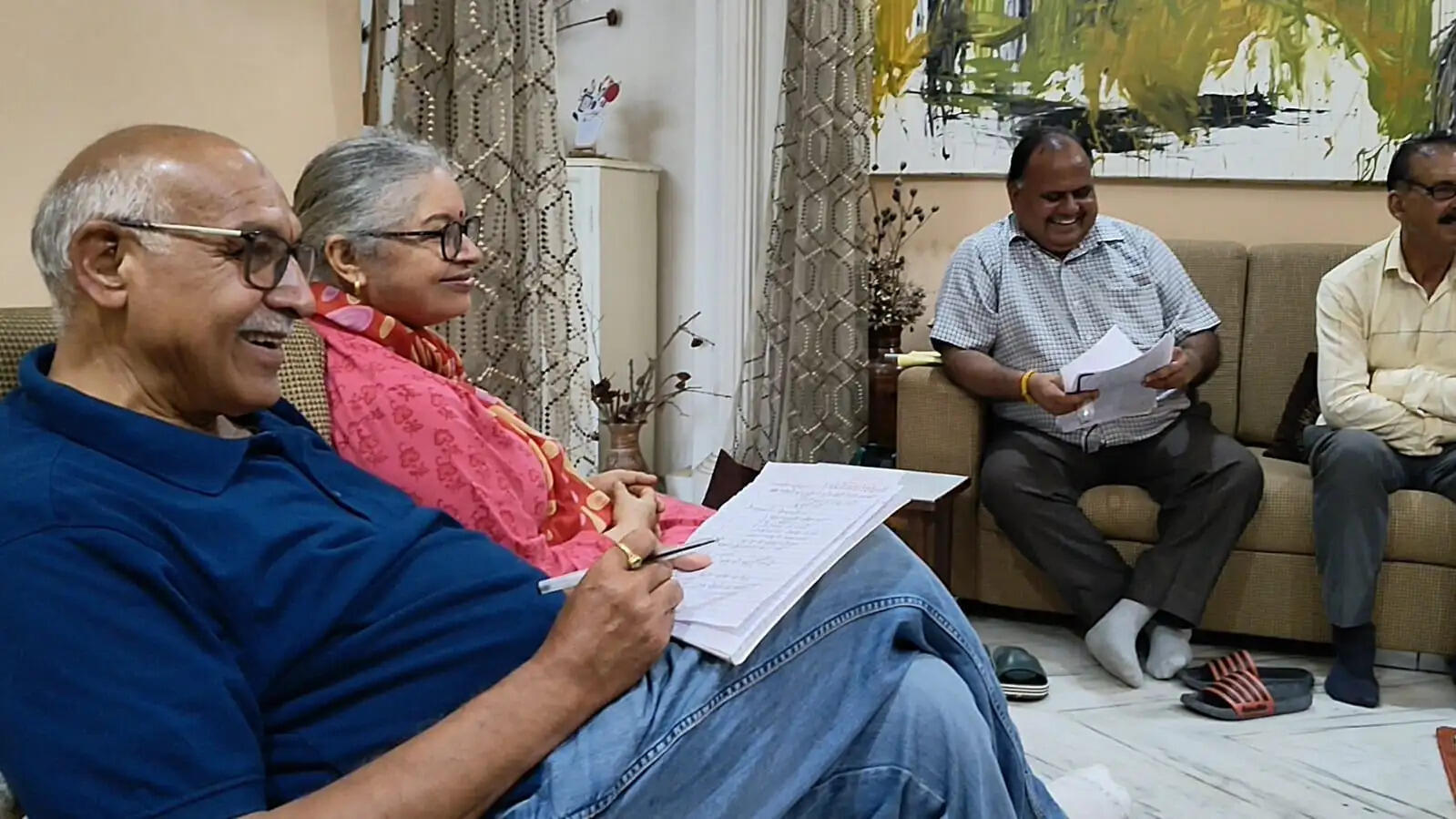 कलाग्राम में सजी साहित्यकारों की महफिल, कविताओं एवं लोकनाटयों में काव्यात्मक अनुभूति पर चर्चा
