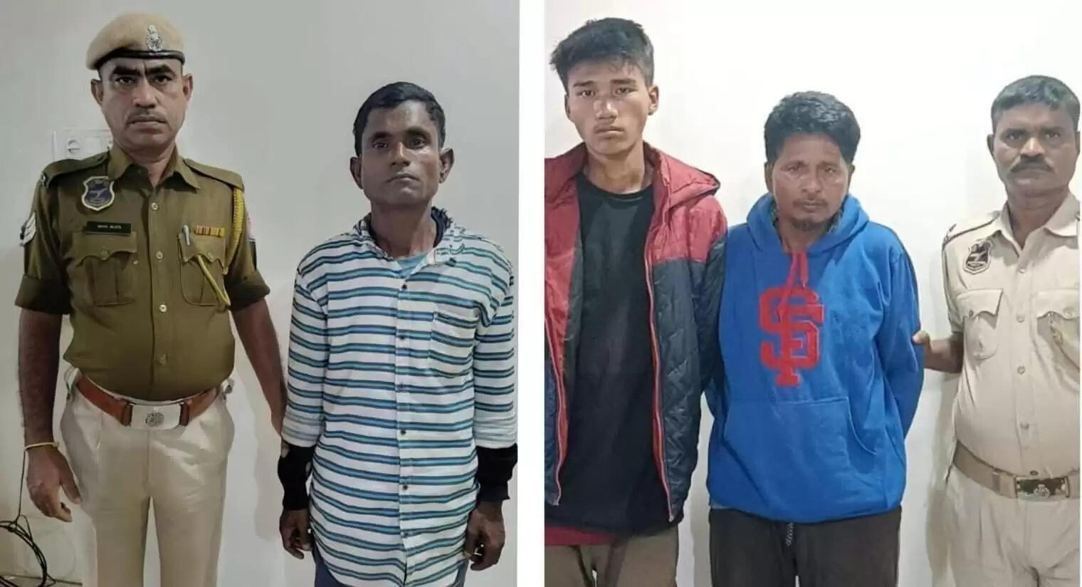 तीन शातिर चोर गिरफ्तार