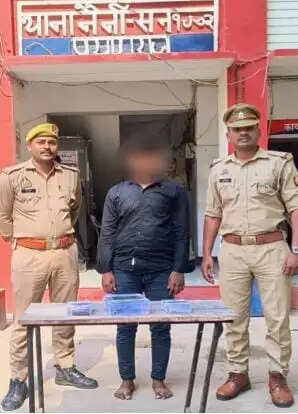 प्रयागराज: 33.66 ग्राम स्मैक, अवैध तमंचा व कारतूस के साथ तस्कर गिरफ्तार