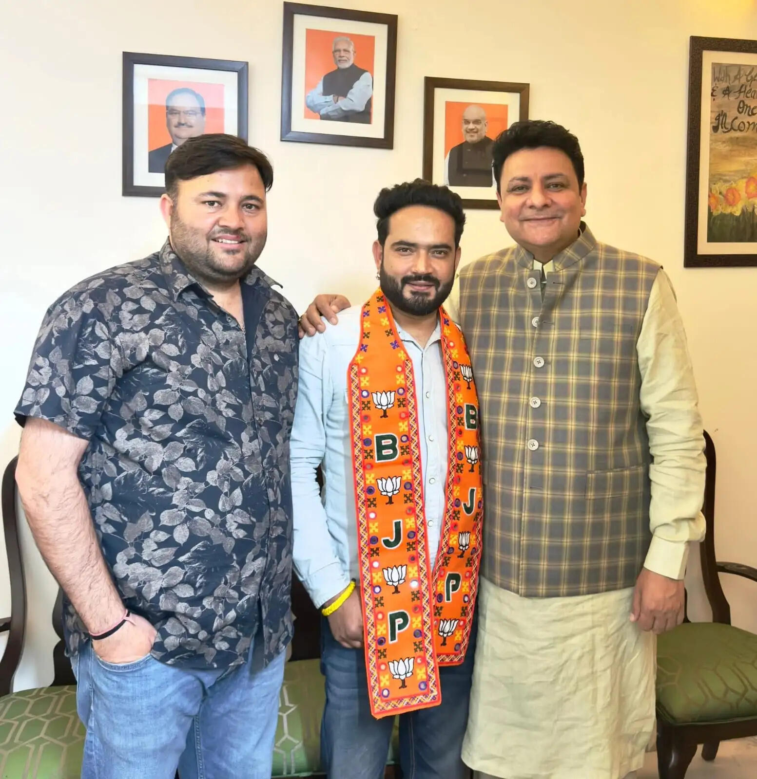 युवा कांग्रेस अध्यक्ष अभिषेक आनंद भाजपा में शामिल