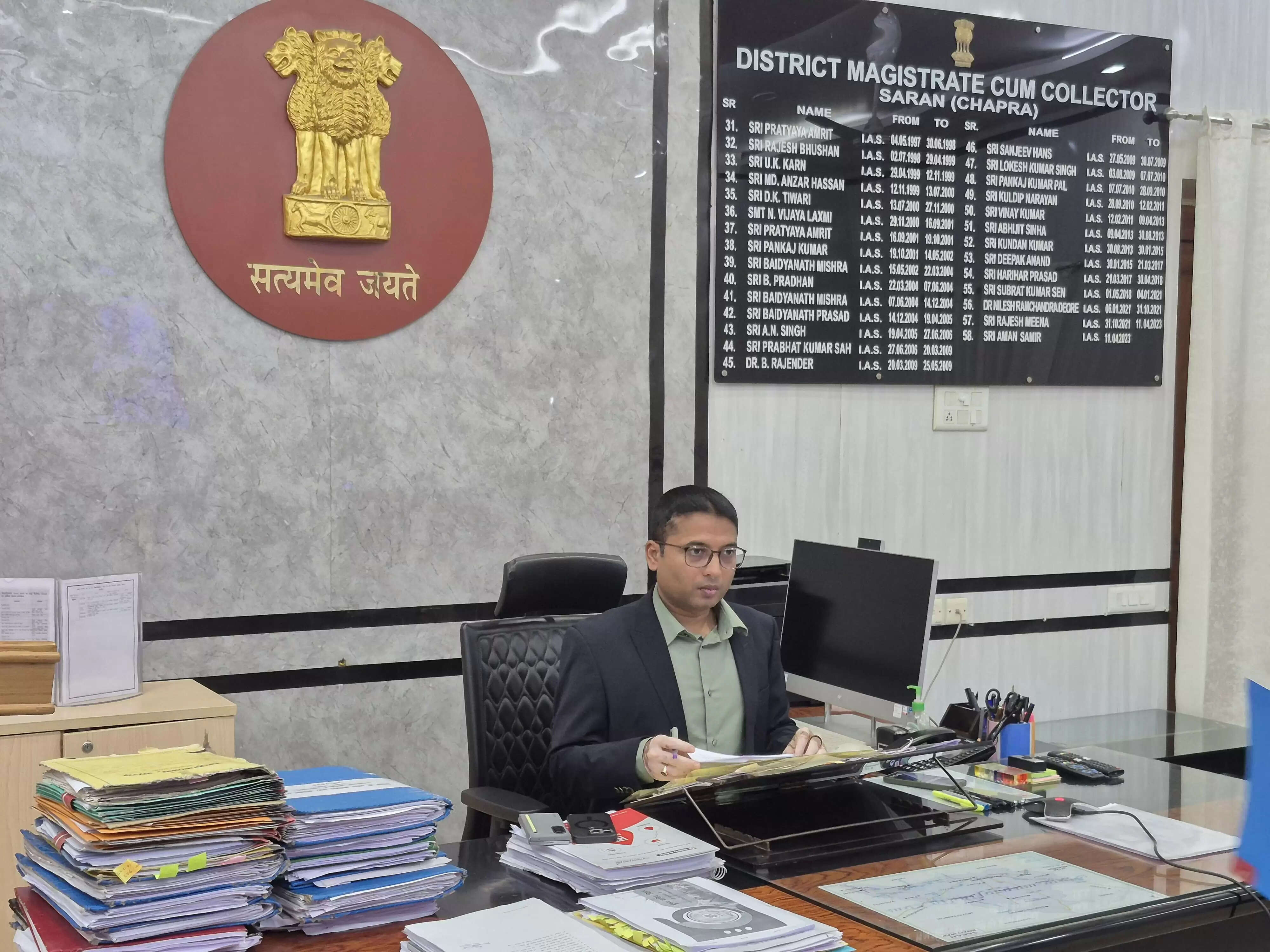 जिलाधिकारी ने लोक शिकायत के नौ मामलों का किया निवारण