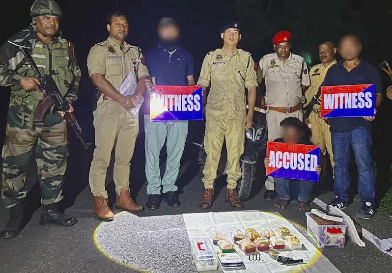 कछार में हेरोइन व हथियार के साथ एक गिरफ्तार