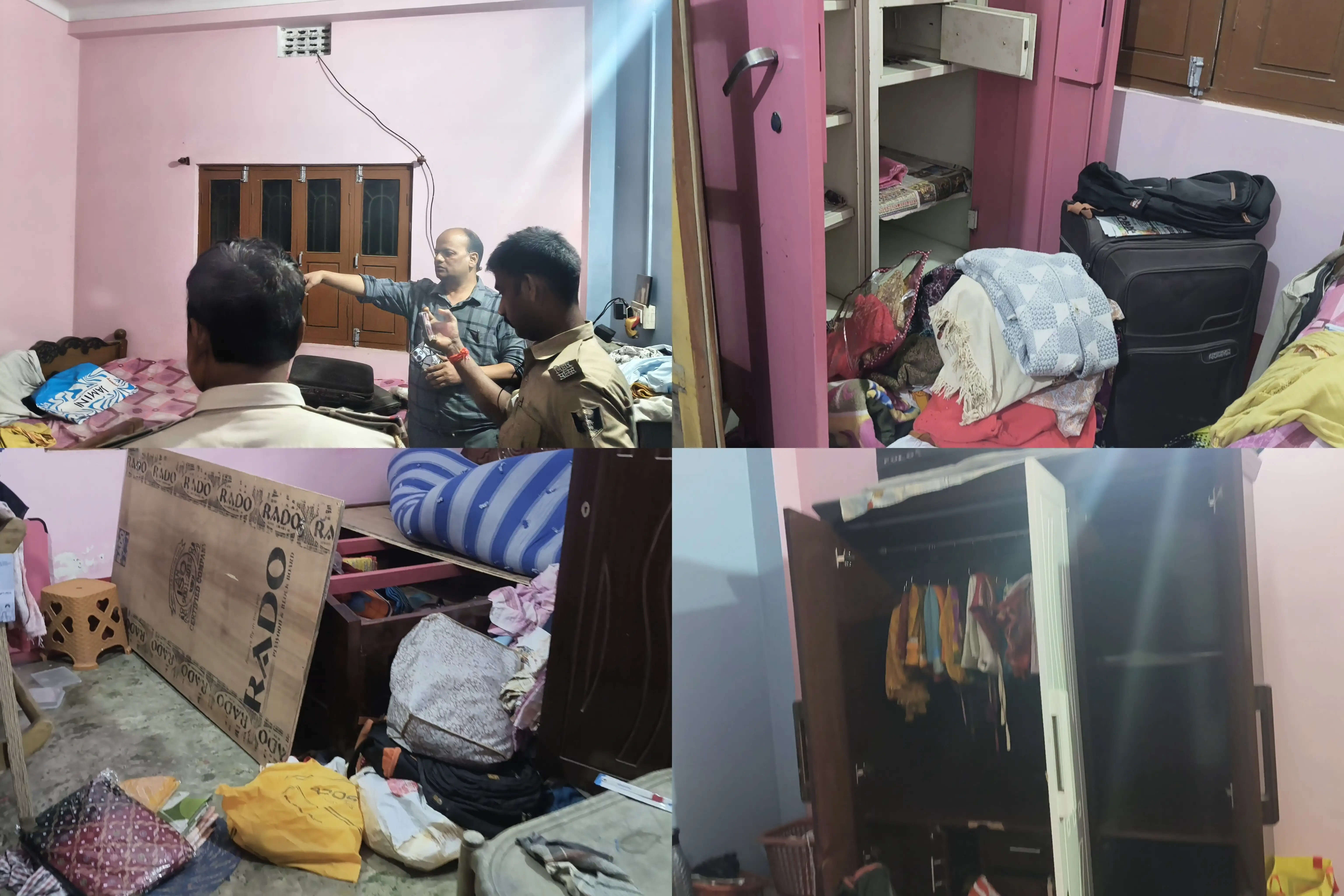 दीवार फांदकर डीआईओ के घर घुसे चोर, अलमारी तोड़कर उड़ाए जेवरात