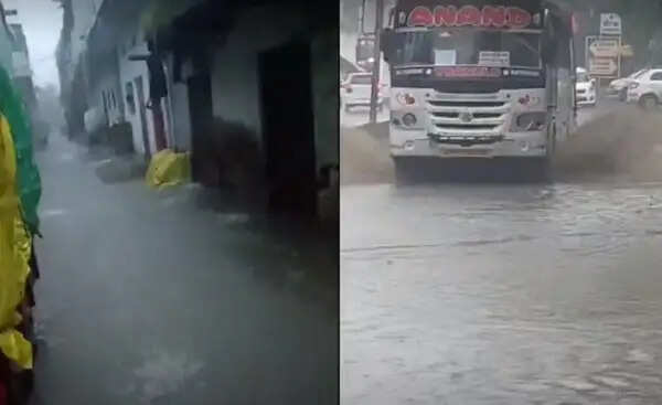 भारी बारिश से शाजापुर बेहाल, आठ घंटे में छह इंच वर्षा, कई जगह घुसा पानी