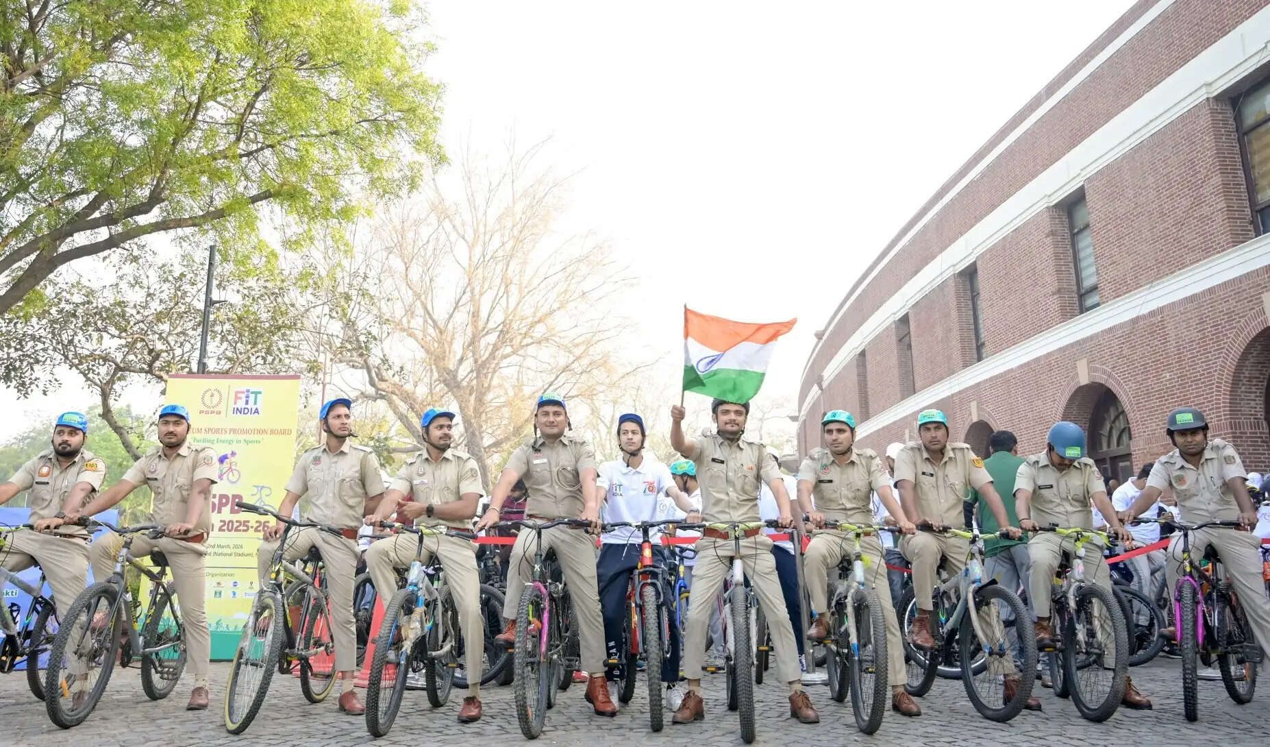 ‘फिट इंडिया संडेज ऑन साइकिल’ के 66वें संस्करण में दिल्ली में दिखा जोश