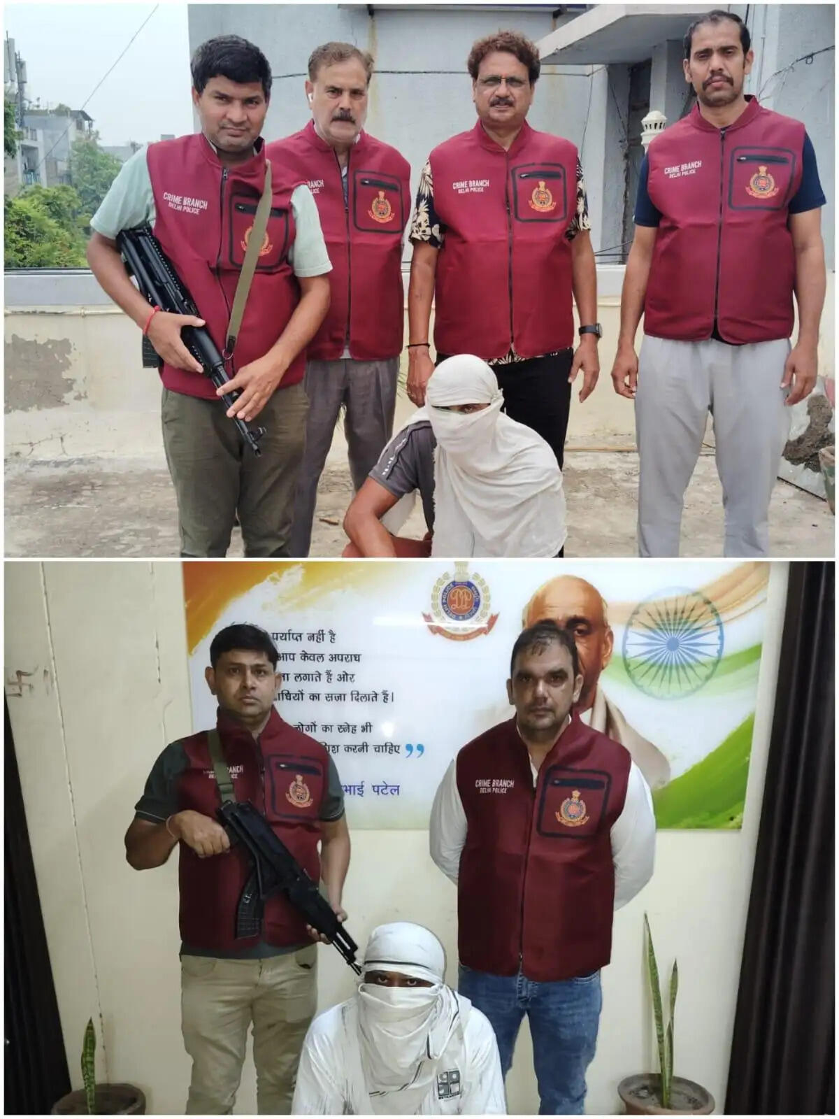 10 साल से उम्रकैद के दो फरार भाइयों को पुलिस ने दबोचा, एक मुंबई के सुपारी हत्याकांड में भी वांछित