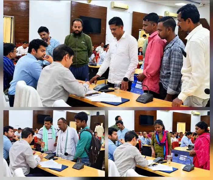 जनदर्शन में बस्तर कलेक्टर ने नागरिकों की सुनी समस्याएं, निराकरण के दिए निर्देश