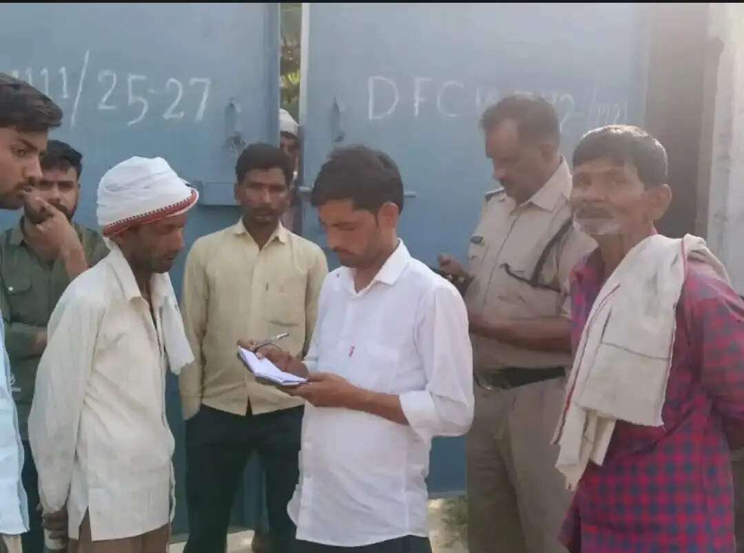 ट्रेन की चपेट में आने से किसान की मौत