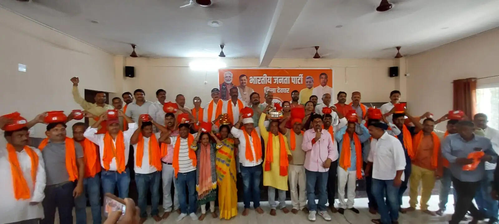 भाजपा जिला कमिटी की बैठक में घर-घर तिरंगा अभियान की तैयारियों पर चर्चा