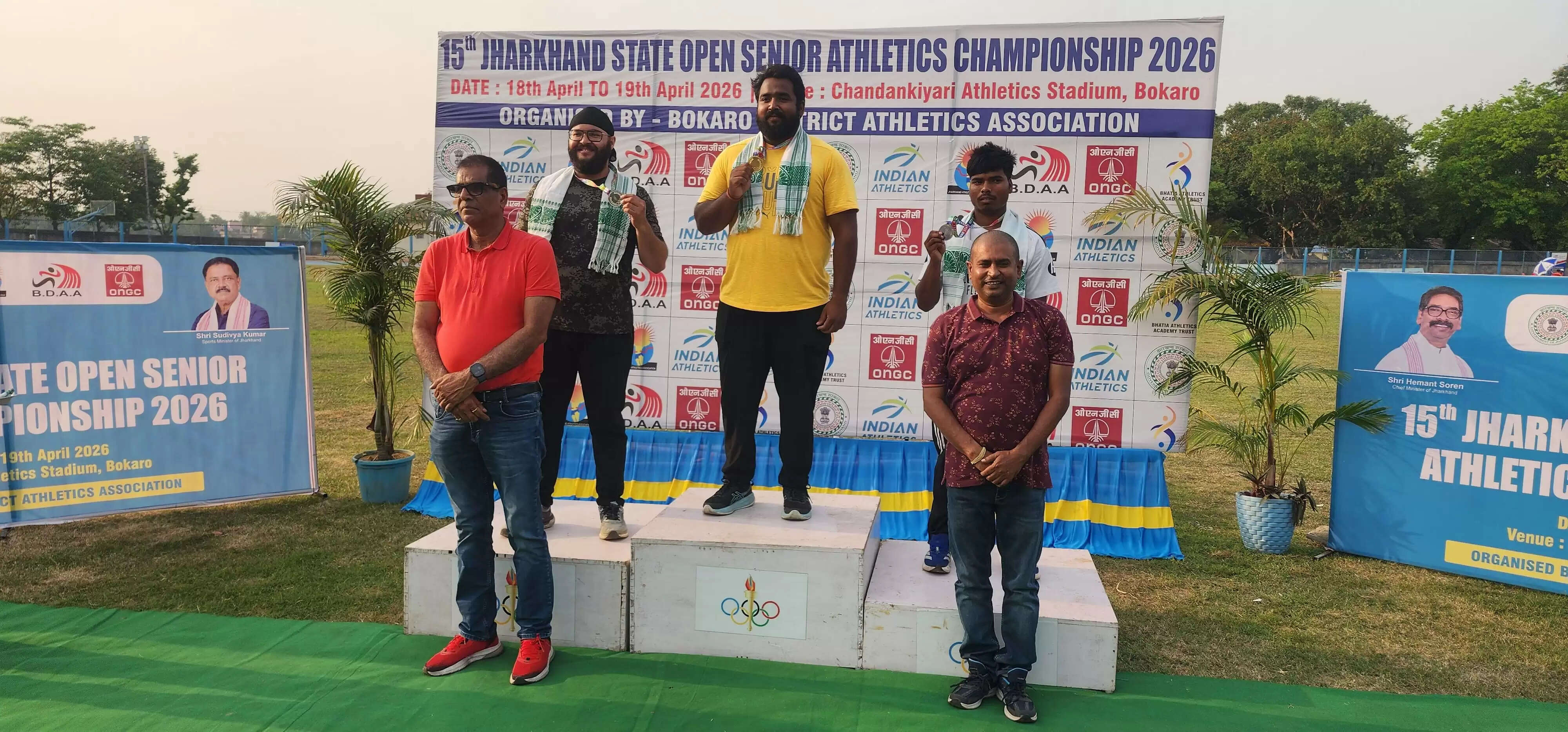 झारखंड स्टेट एथलेटिक्स चैंपियनशिप में देवघर का शानदार आगाज