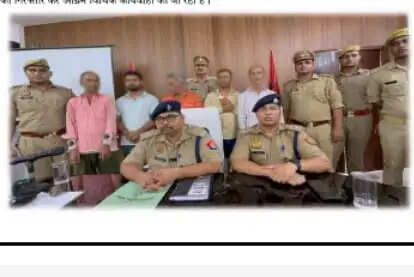 फर्रुखाबाद: खूनी संघर्ष के मामले में ग्राम प्रधान समेत पांच आरोपित गिरफ्तार