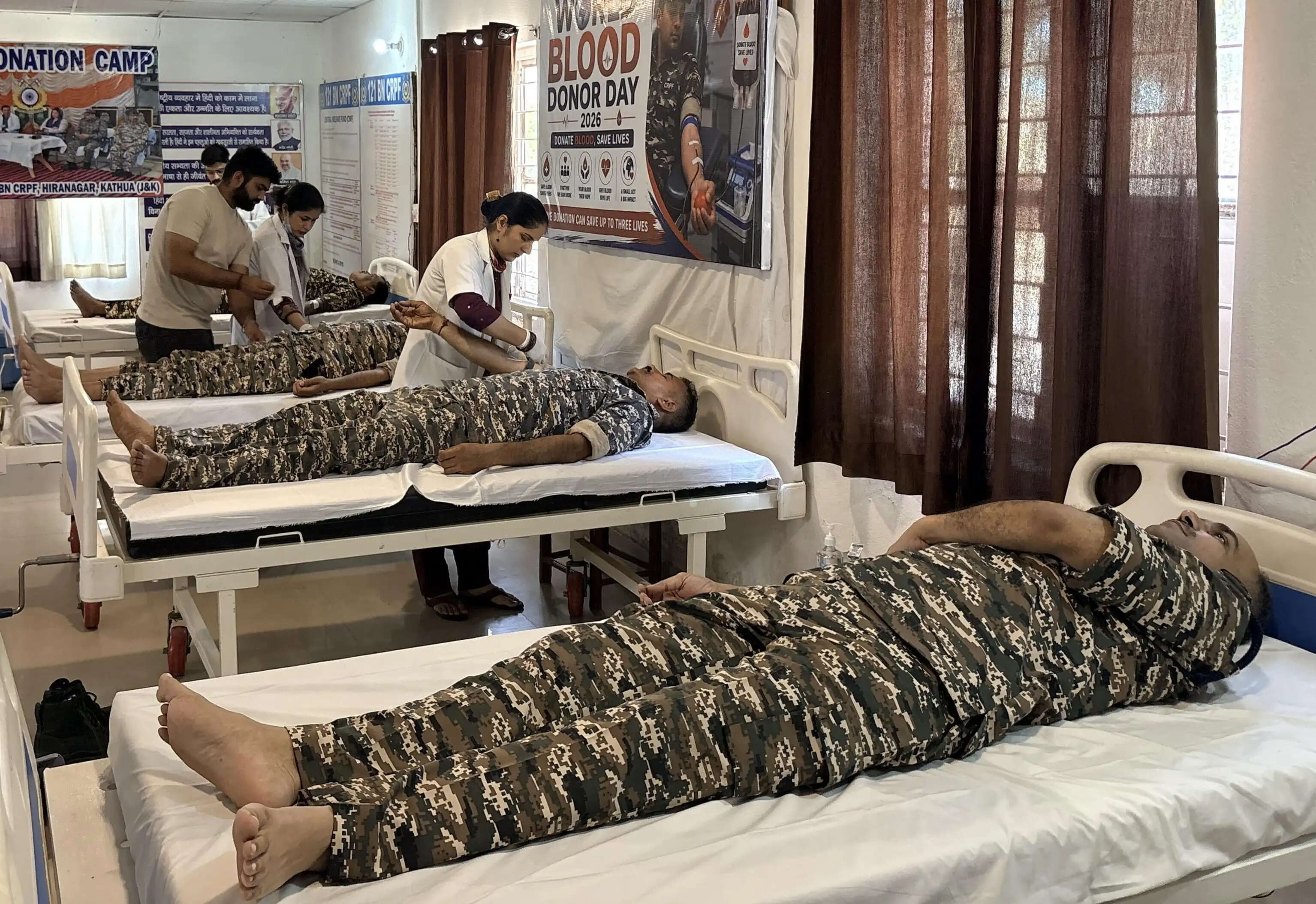रक्तदान केवल एक दिन का कार्य नहीं बल्कि समाज के प्रति हमारी निरंतर जिम्मेदारी-कमांडेंट अरविंद सिंह