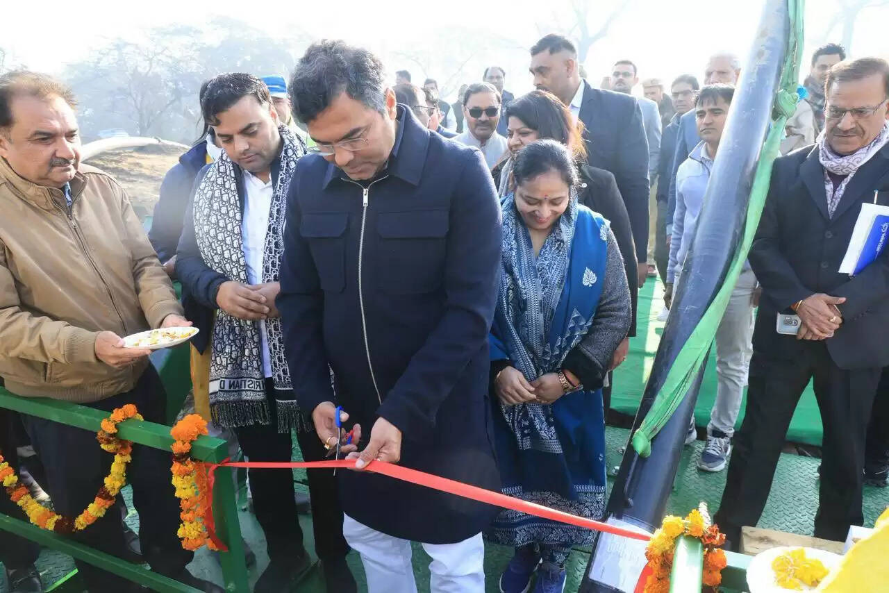 (अपडेट) ‘वॉटर मास्टर’ का जलावतरण, यमुना को निर्मल बनाने की सशक्त शुरूआतः प्रवेश साहिब सिंह