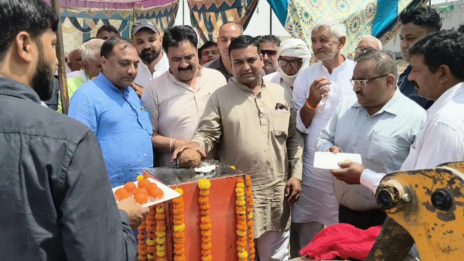 जींद : तीन करोड़ 20 लाख रूपये की लागत से होगा अनाज मंडी का विकास