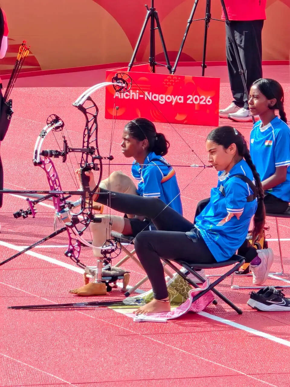 एशियन पैरा खेल: शीतल देवी और पायल नाग की जोड़ी ने जीता रजत, अनुभव चौधरी को कांस्य