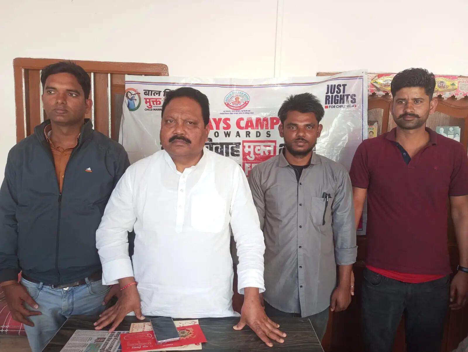 सांसद ने बाल विवाह मुक्ति रथ को रवाना कर जिलेवासियों से की अपील