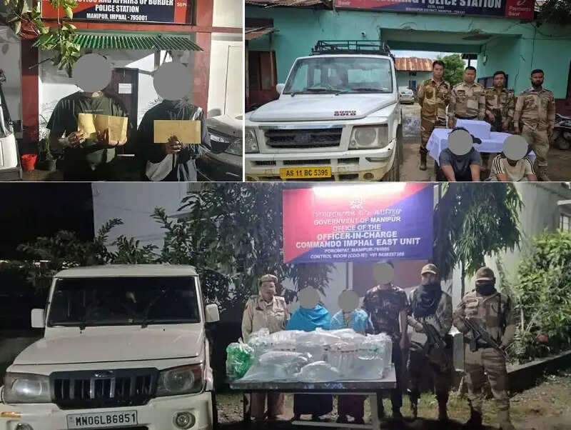 मणिपुर में नशीले पदार्थों के खिलाफ बड़ी कार्रवाई, हेरोइन और कोकीन बरामद