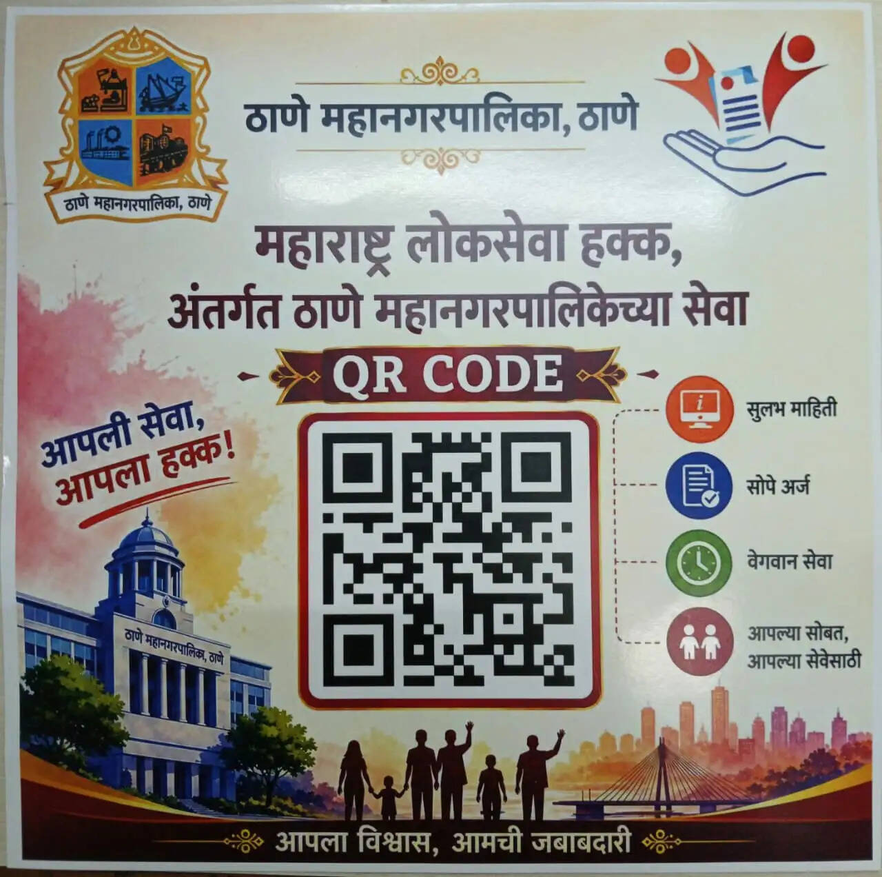 ठाणे मनपा में “सेवा अधिकार दिवस ” मनाया गया