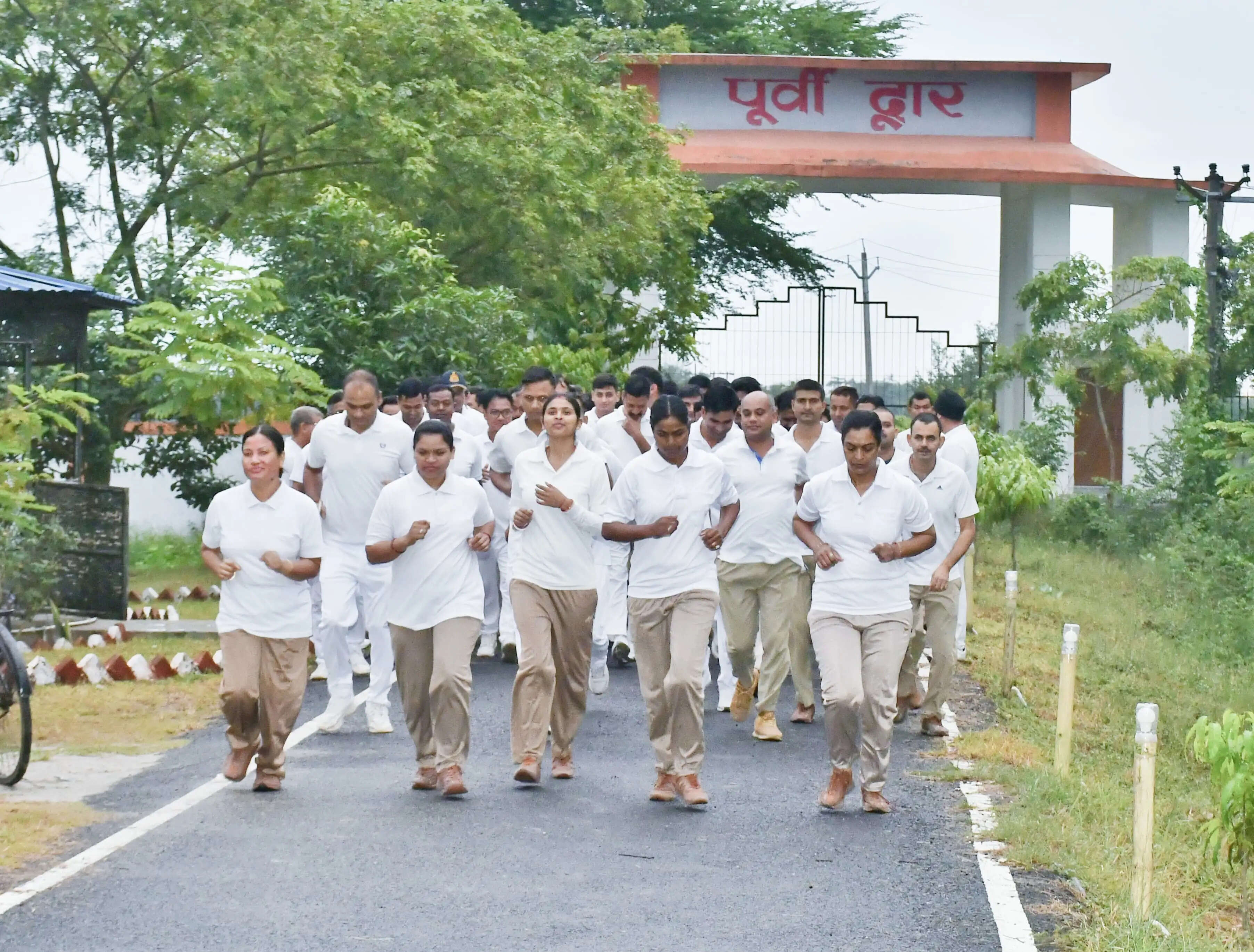 एसएसबी वीरपुर में सरदार पटेल की 151वीं जयंती पर रन फॉर यूनिटी का आयोजन