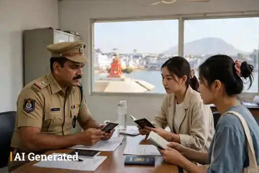 पुष्कर में वीजा नियमों की अनदेखी, तीन विदेशी महिलाएं पकड़ीं
