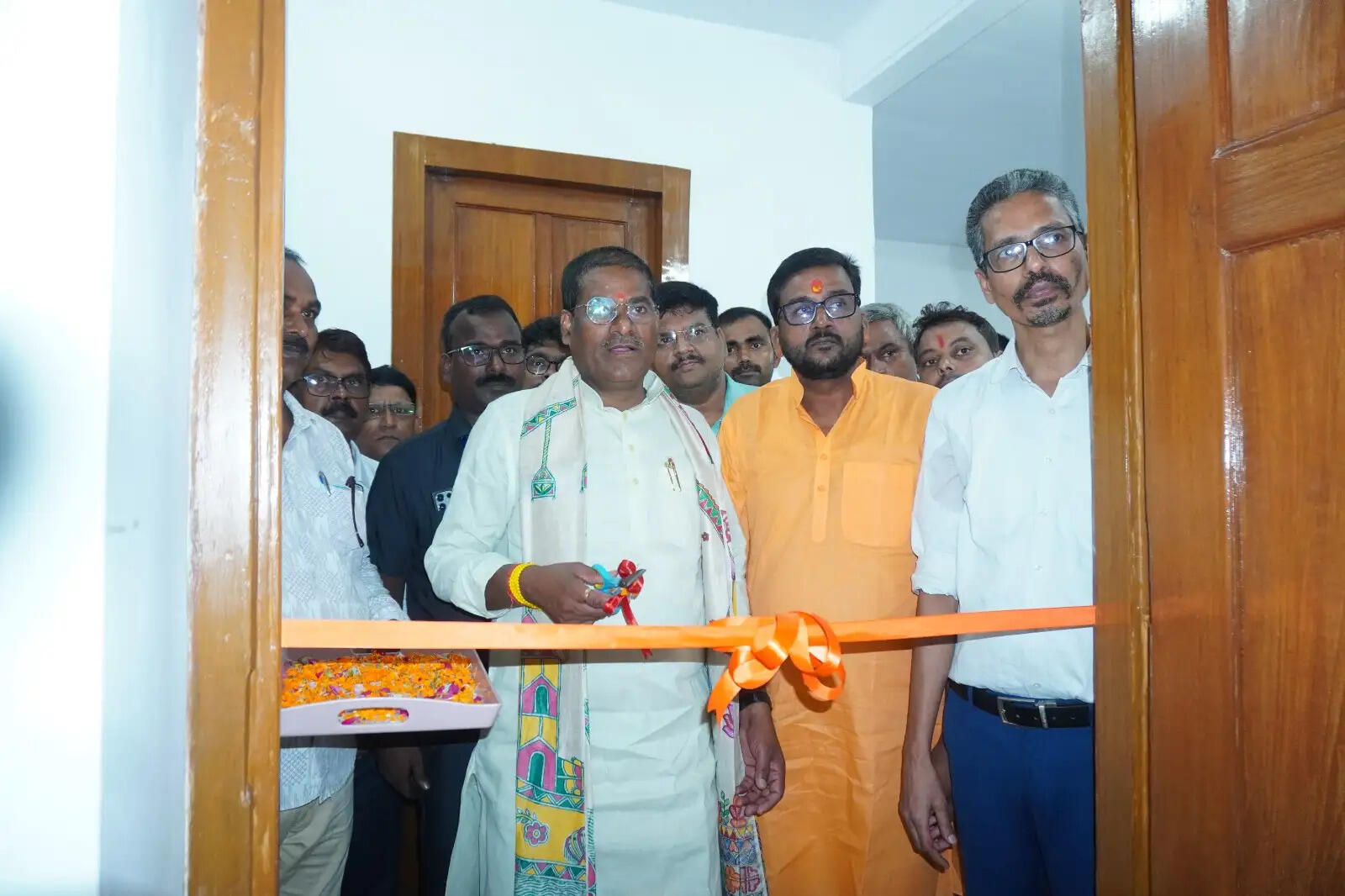 भारत रत्न कर्पूरी ठाकुर स्मृति संग्रहालय में वाचनालय का उद्घाटन