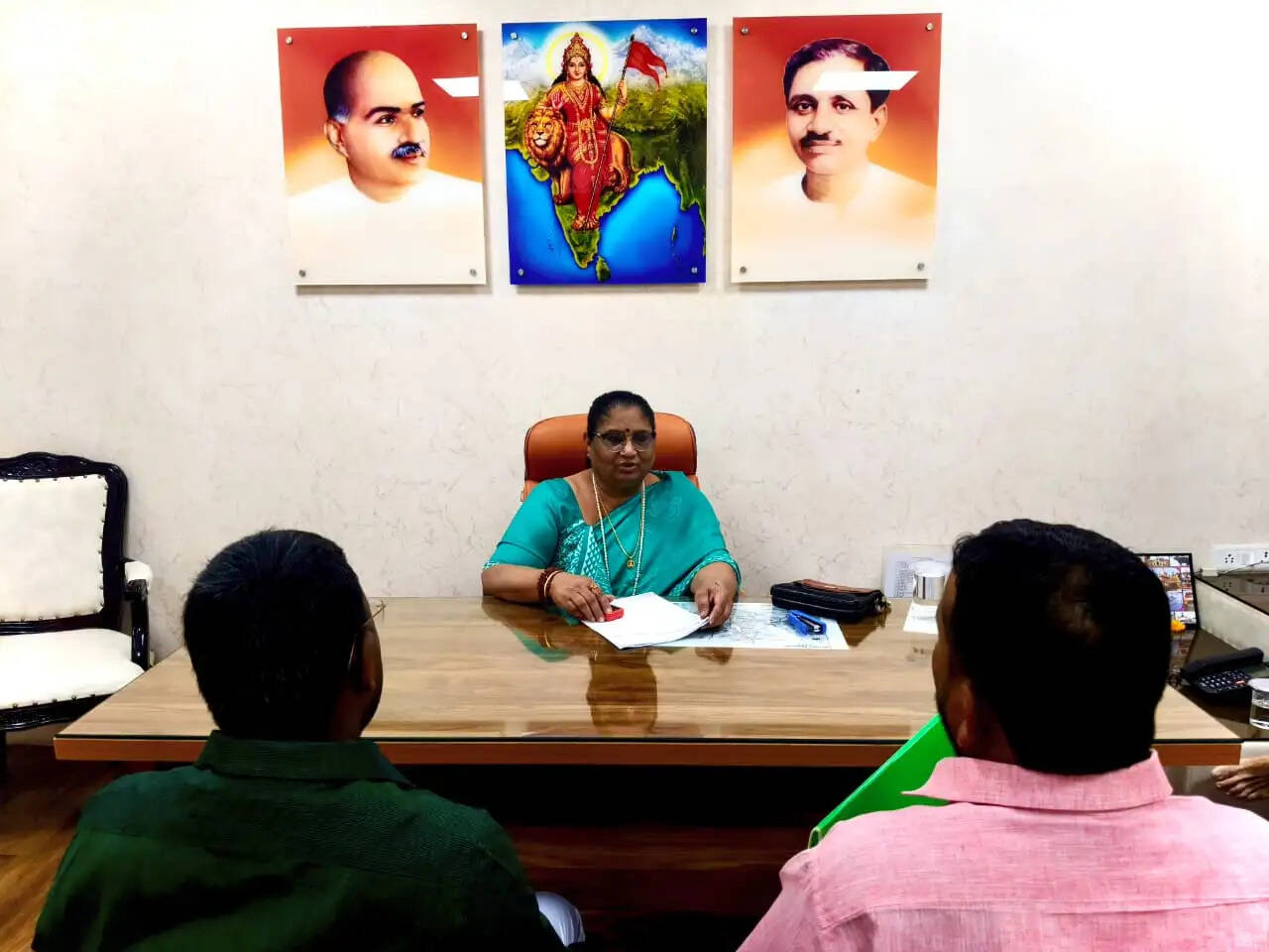 भाजपा प्रदेश कार्यालय में मंत्री निर्मला भूरिया ने कार्यकर्ताओं से की मुलाकात, जनसमस्याओं के त्वरित निराकरण के दिए निर्देश