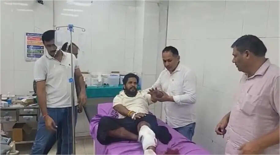 कैथल अस्पताल में युवक पर हमले का आरोपी मुठभेड़ में काबू