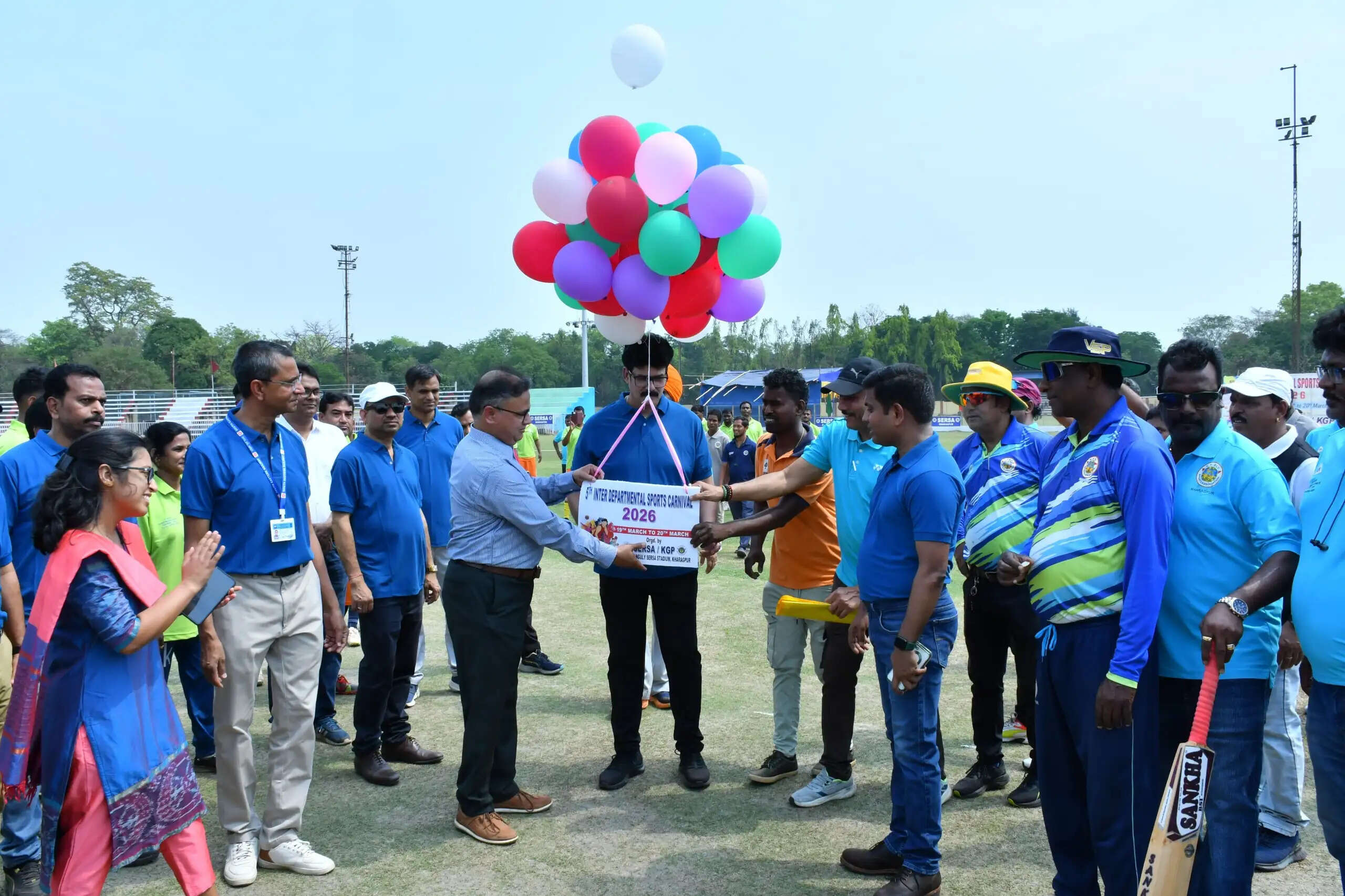 अंतर-विभागीय खेल प्रतियोगिता का भव्य आगाज़, खड़गपुर में खेलों का महाकुंभ शुरू