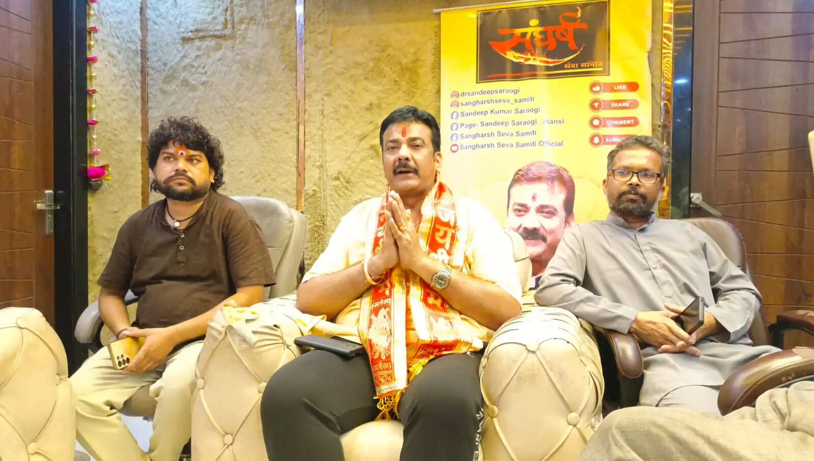 झांसी : 300 मीटर के तिरंगे के साथ निकलेगी बुंदेलखंड की सबसे बड़ी यात्रा : डॉ. संदीप सरावगी
