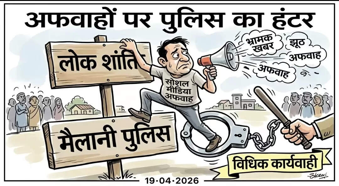 सोशल मीडिया पर भ्रामक खबर फैलाने के आराेप में केस दर्ज