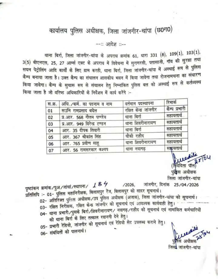 करही गोलीकांड : गांव में विशेष पुलिस कैंप, आरोपिताें की तलाश में सघन अभियान