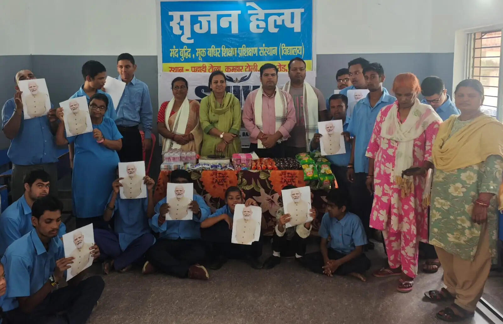 फाउंडेशन ने सेवा पखवाड़ा में मनाया प्रधानमंत्री का जन्मदिन