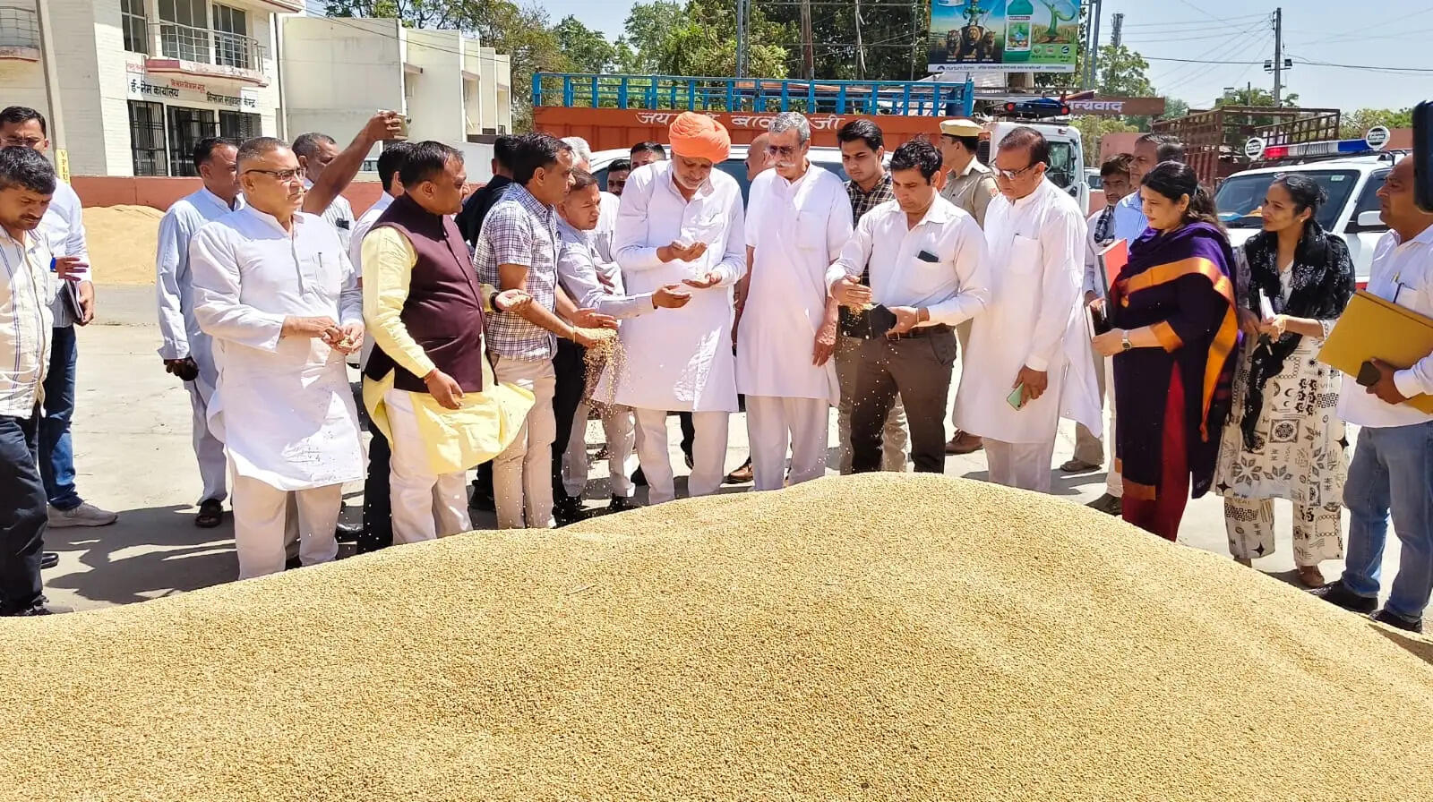 जींद : किसान की मेहनत नहीं जाने दी जाएगी खराब : मंत्री श्याम सिंह राणा