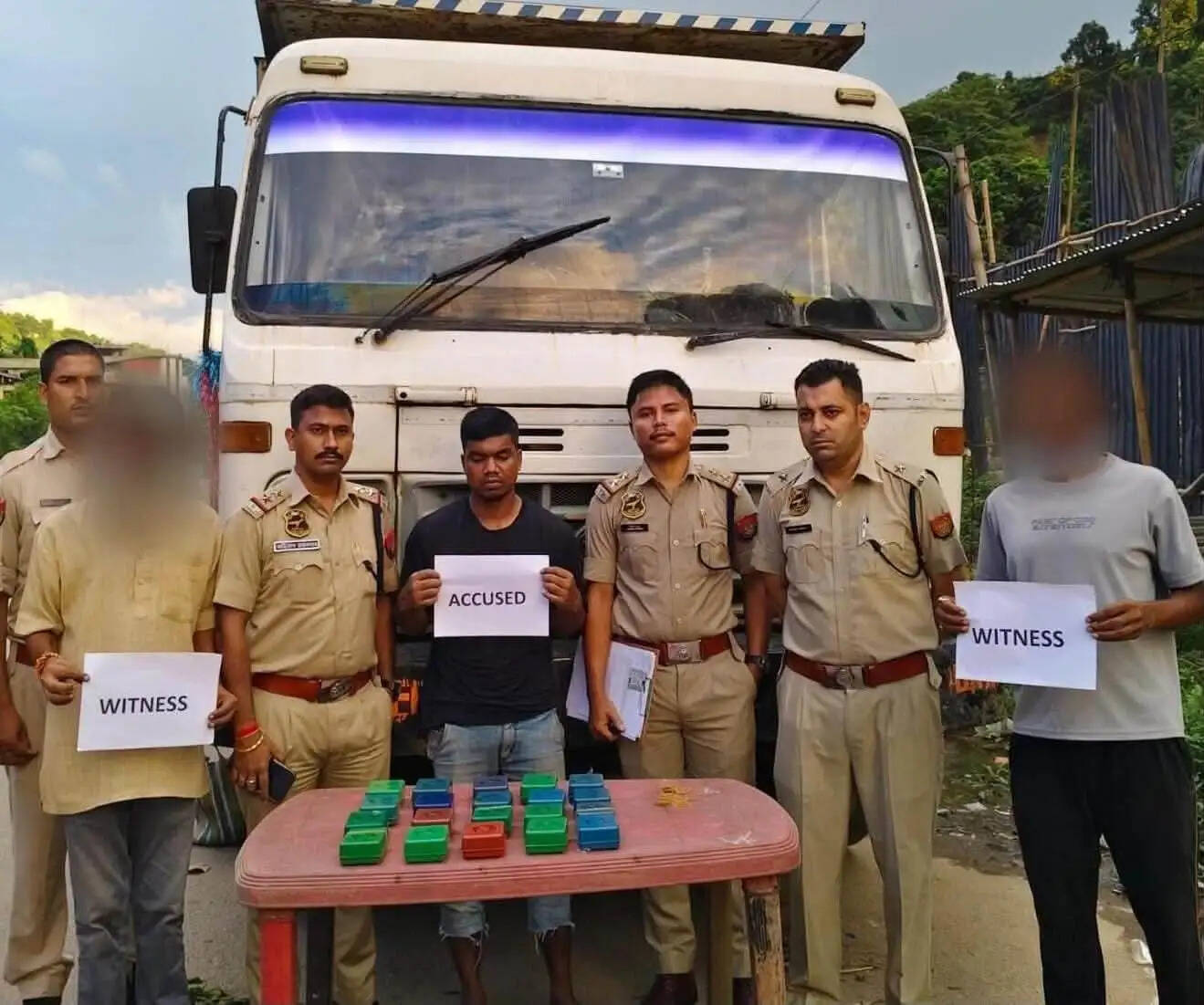 भारी मात्रा में हेरोइन बरामद, एक गिरफ्तार