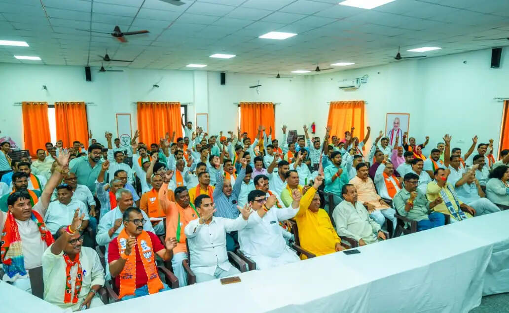 भरतपुर में सीएम का रोड शो, बोले- विकास के लिए निकायों में भी बने भाजपा की सरकार