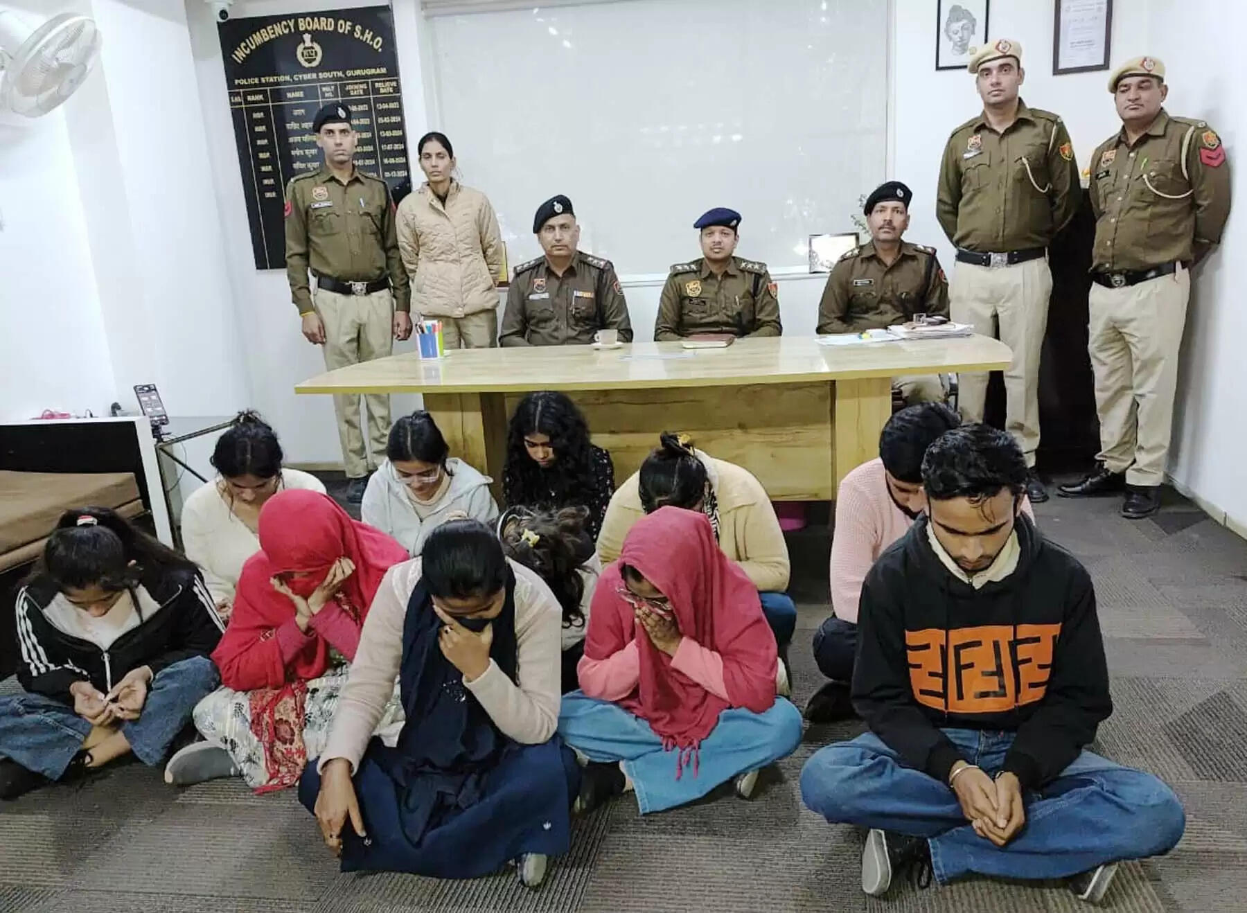 गुरुग्राम: लोन के नाम पर धोखाधड़ी करने वाले फर्जी कॉल सेंटर का भंडाफोड़