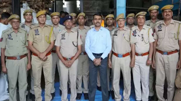 जयपुर दक्षिण पुलिस ने 62 लाख से अधिक के मादक पदार्थ की नष्ट
