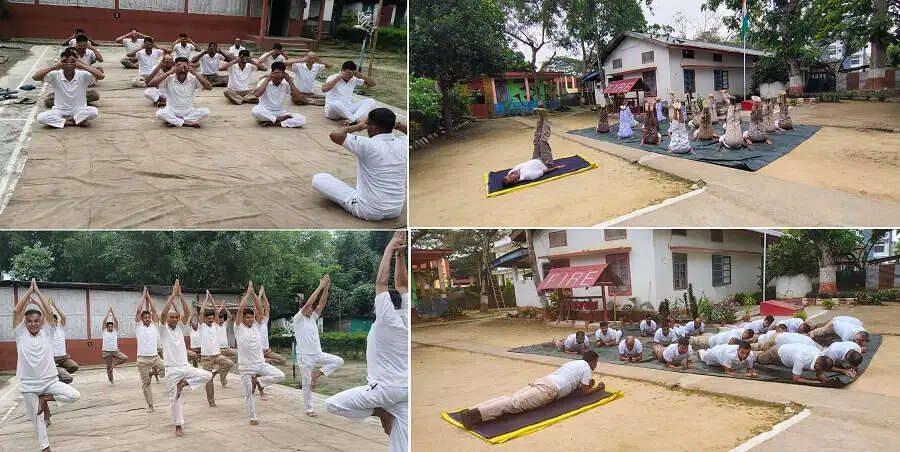 गुवाहाटी सीमांत मुख्यालय एसएसबी के महानिरीक्षक ने “डी” एवं “इ” समवाय का किया दौरा
