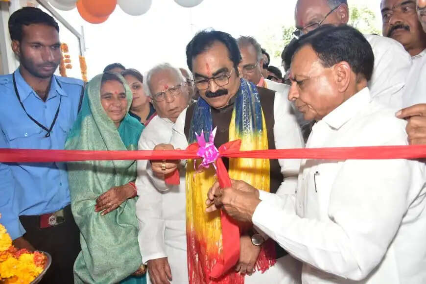 मंदसौर : उपमुख्यमंत्री जगदीश देवड़ा और मंत्री राकेश सिंह ने 29 करोड़ के विकास कार्यों का लोकार्पण-भूमिपूजन किया