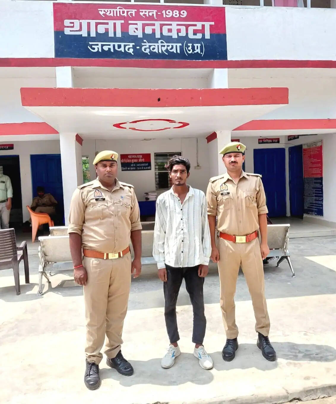 पॉक्सो एक्ट का वांछित आरोपित गिरफ्तार