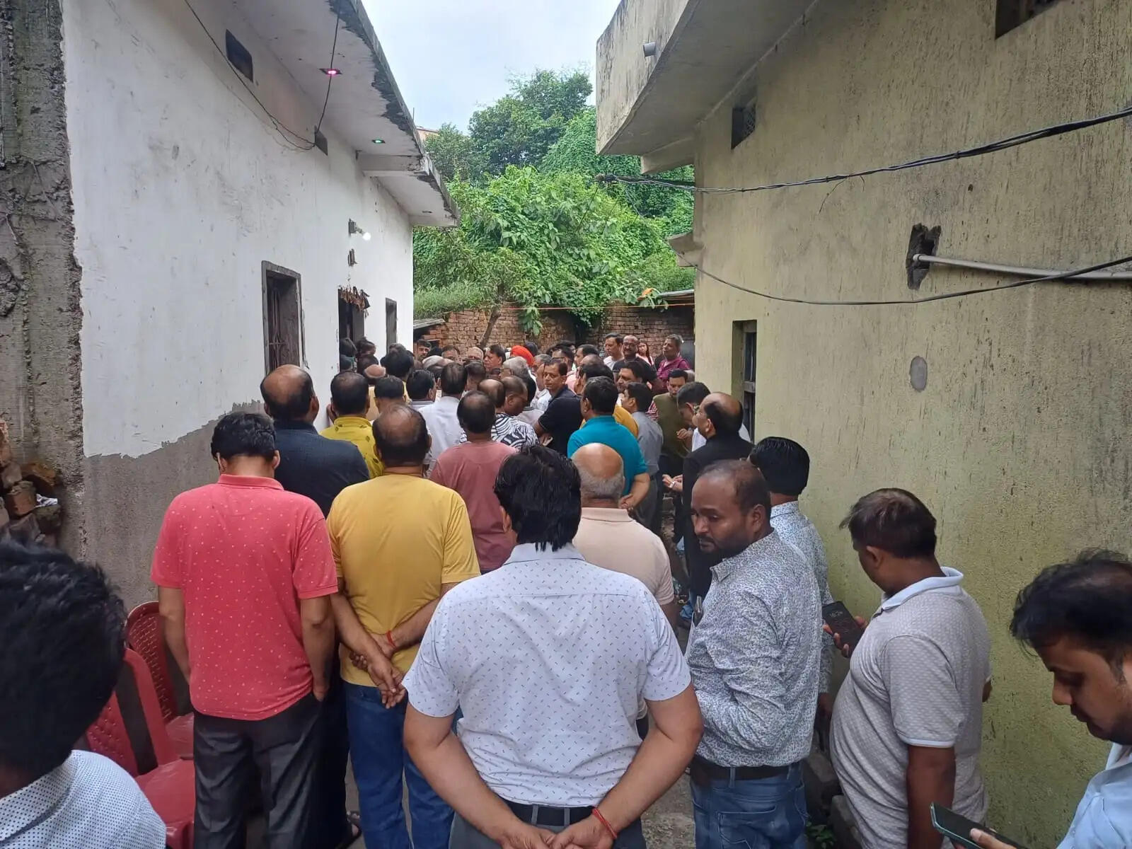 सुमित के परिजनों से मिला मारवाड़ी समाज, हत्यारे को पकड़ने की पुलिस से की मांग