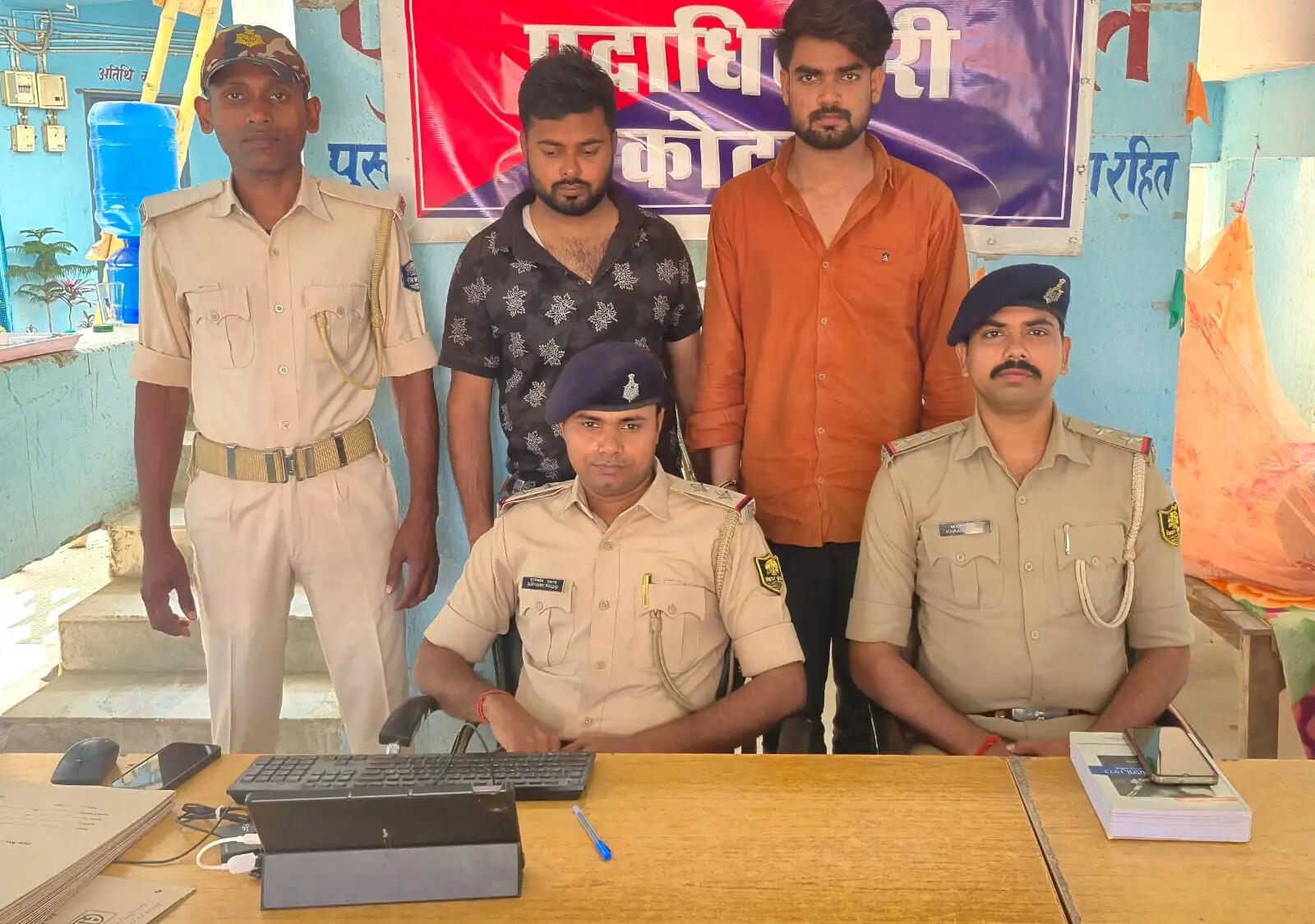 जाली नोट के साथ दो युवक गिरफ्तार, जांच में जुटी पुलिस