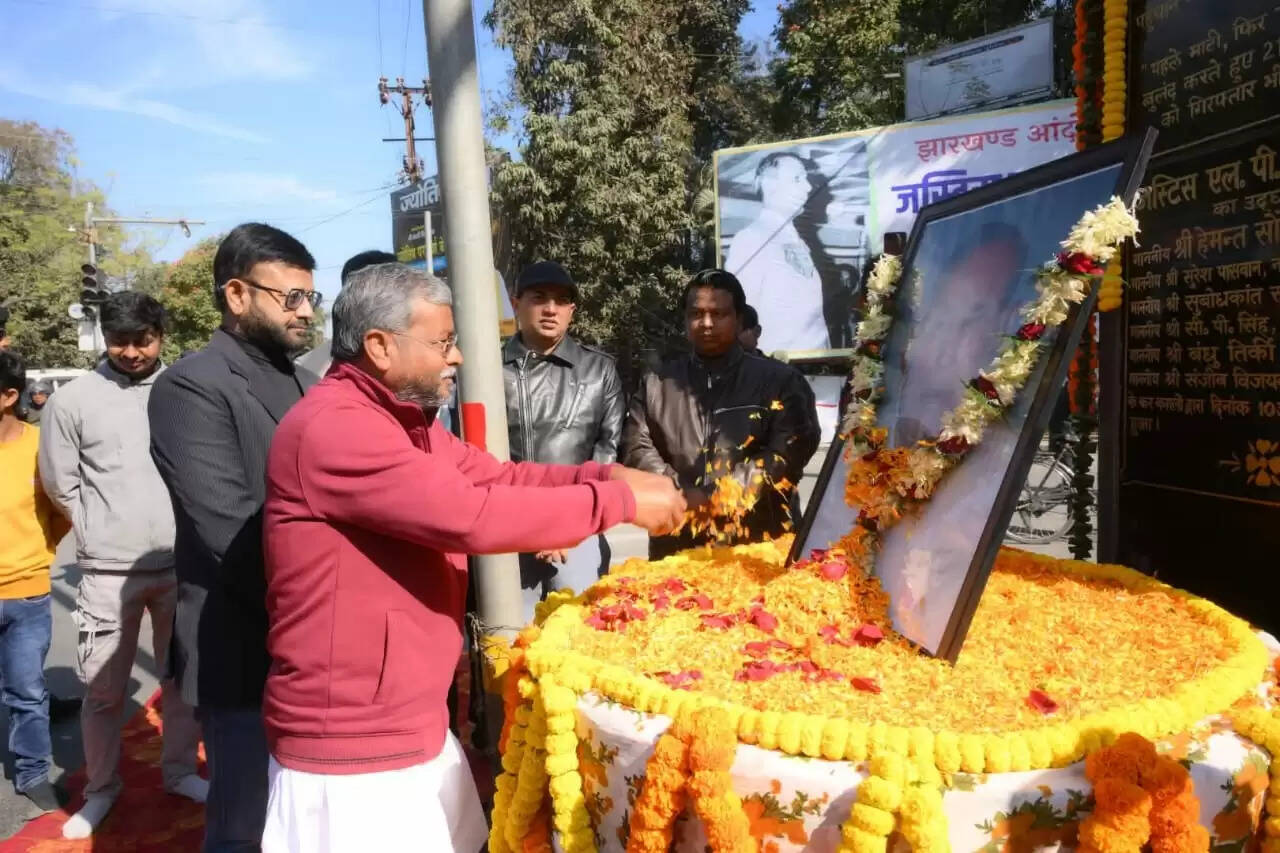 जस्टिस एलपीएन शाहदेव ने झारखंड अलग राज्य आंदोलन को दी नई दिशा : बाबूलाल