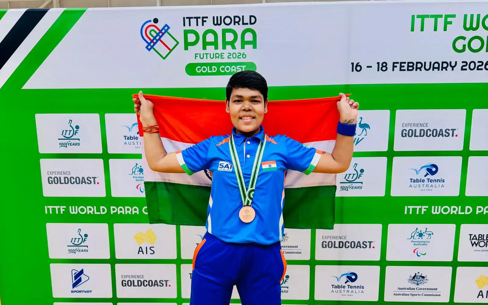 कुणाल अरोड़ा ने गोल्ड कोस्ट में पैरा टेबल टेनिस चैम्पियनशिप में जीता कांस्य पदक
