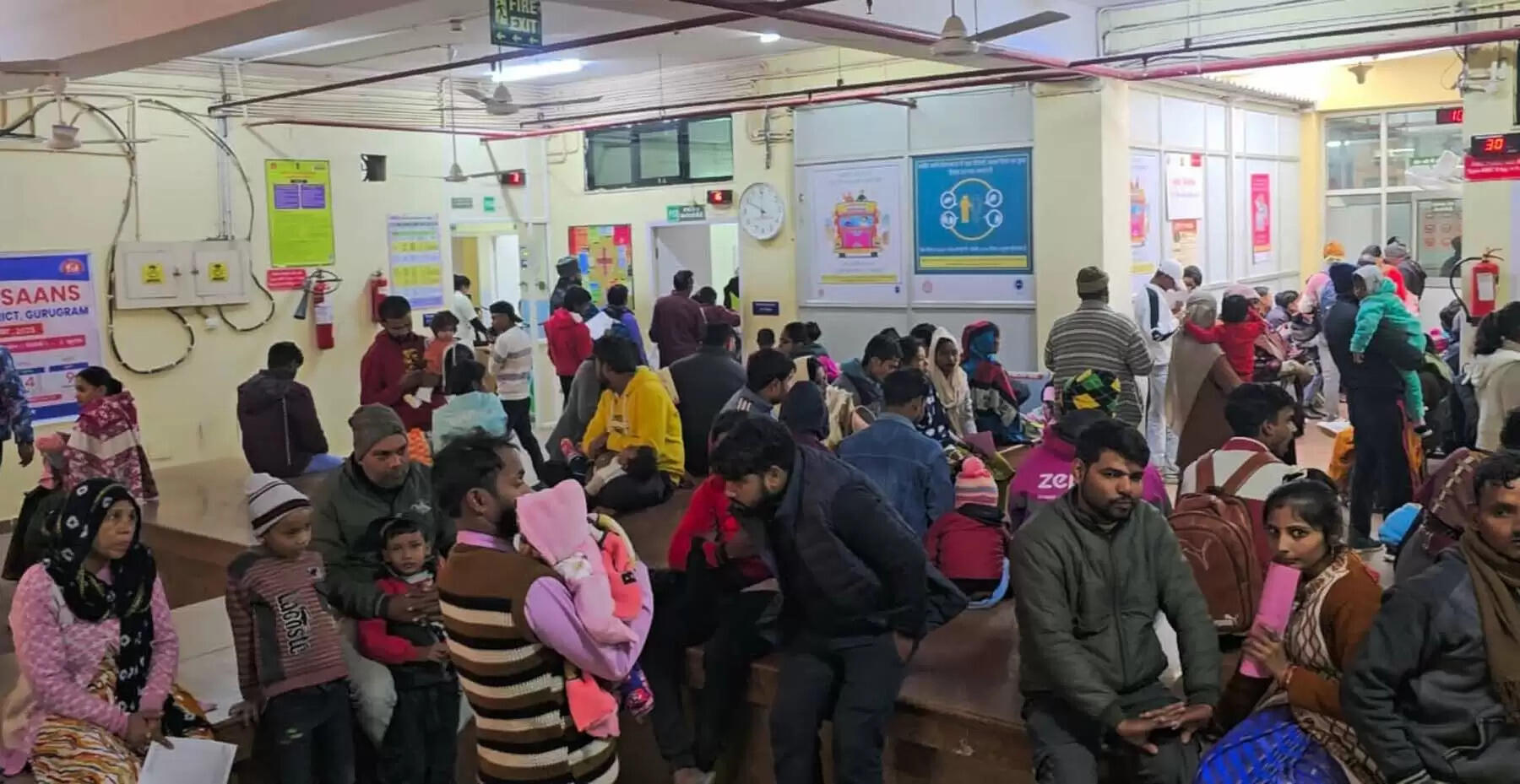 गुरुग्राम: अस्पतालों में डॉक्टर रहे हड़ताल पर, मरीजों को रहा इलाज का इंतजार