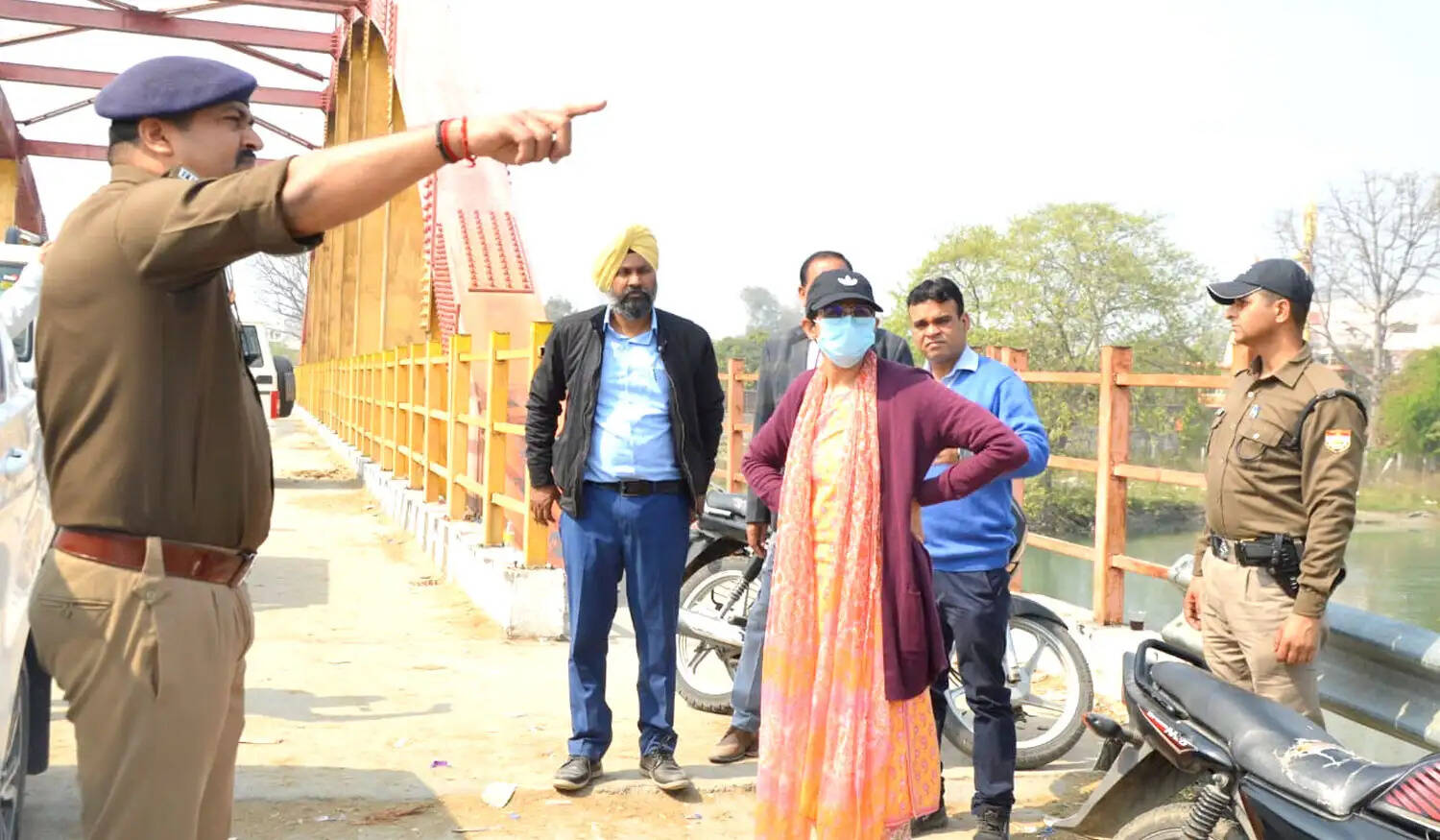 कुंभ मेला-2027 की तैयारियों का किया स्थलीय निरीक्षण