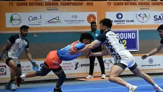 उत्तर प्रदेश ने सर्विसेज को चौंकाया, महाराष्ट्र की बड़ी जीत के साथ 72वीं सीनियर मेन्स नेशनल कबड्डी के सेमीफाइनल लाइन-अप तय